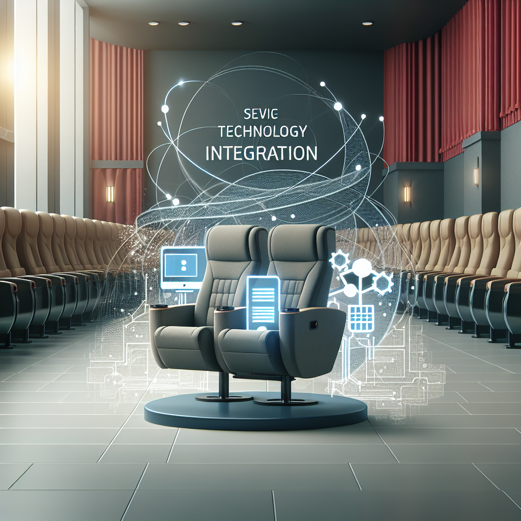 Kinosessel Technologieintegration